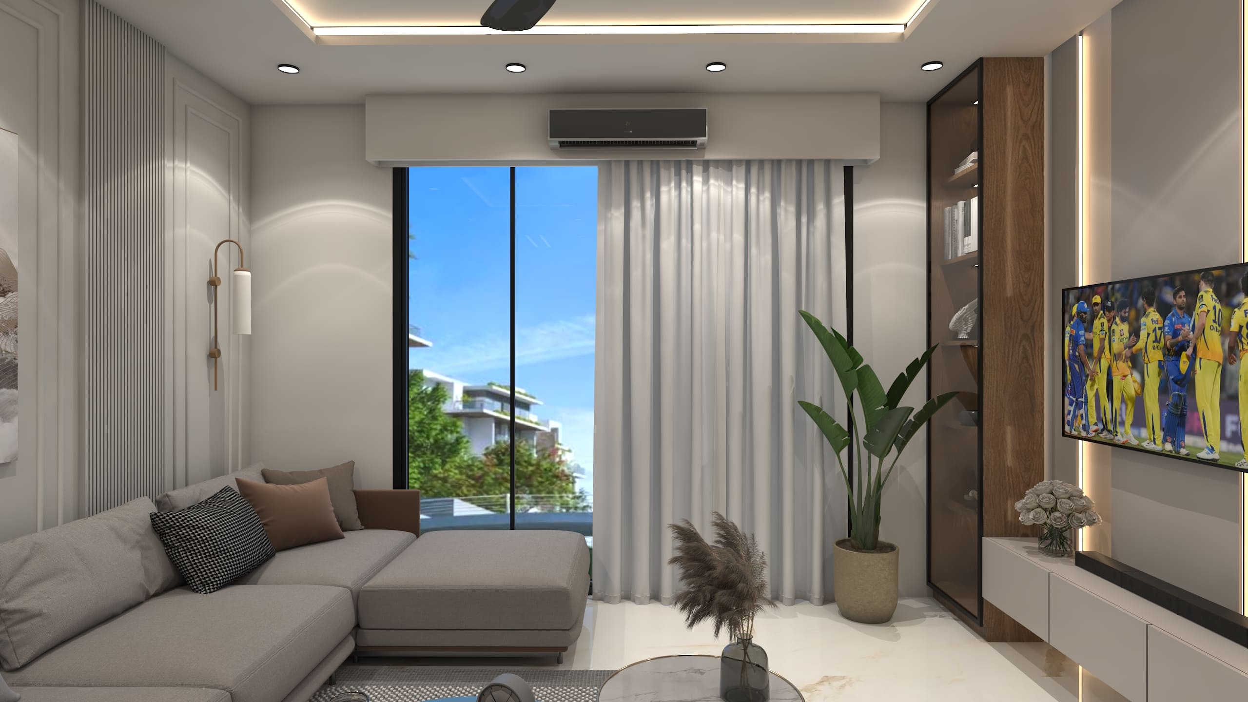 Industrial Living Room